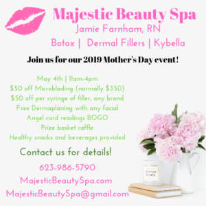 Mothers Day Graphic Majestic Beauty Spa